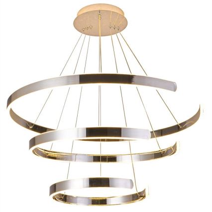 LED Prigušivi luster na sajli LED/220W/230V 3000-6500K pr. 80 cm + daljinski upravljač