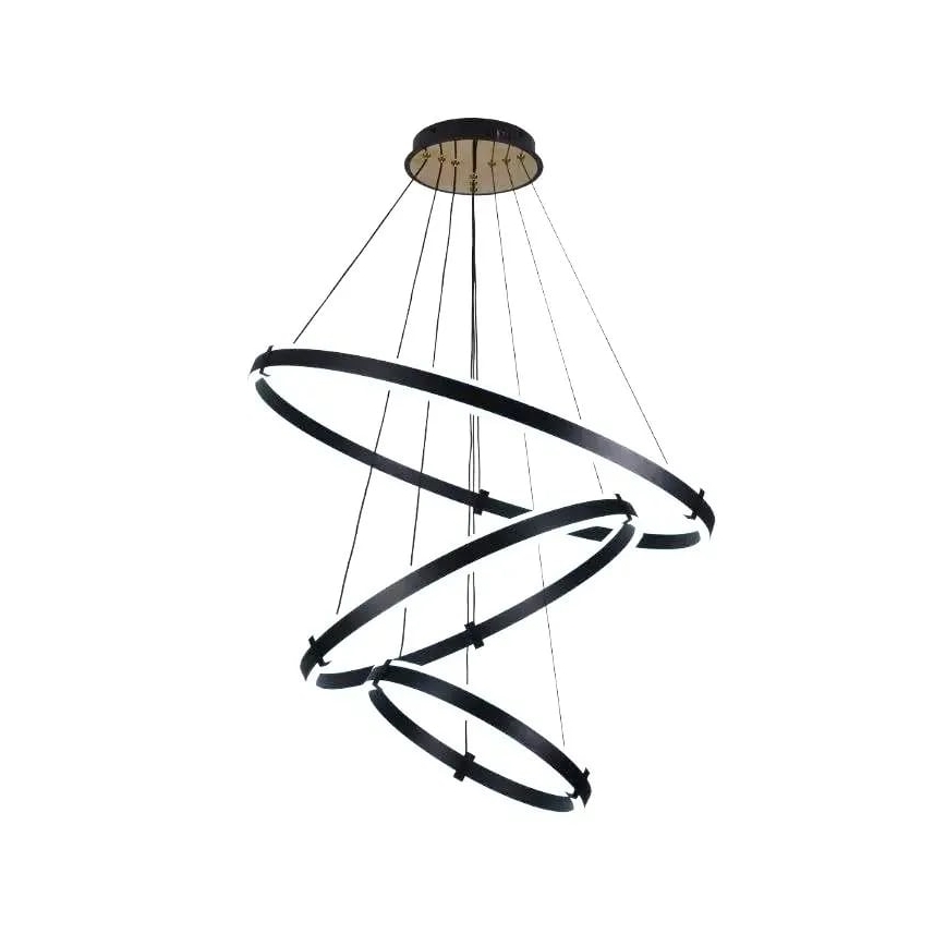 LED Prigušivi luster na sajli LED/250W/230V 3000-6500K + daljinski upravljač