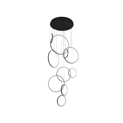 LED Prigušivi luster na sajli LED/290W/230V 3000-6500K + daljinski upravljač