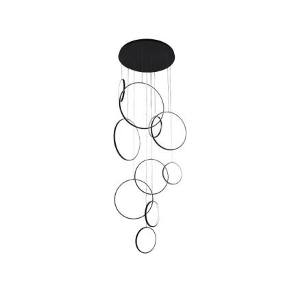 LED Prigušivi luster na sajli LED/290W/230V 3000-6500K + daljinski upravljač