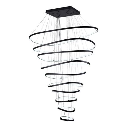 LED Prigušivi luster na sajli LED/370W/230V 3000-6500K + daljinski upravljač