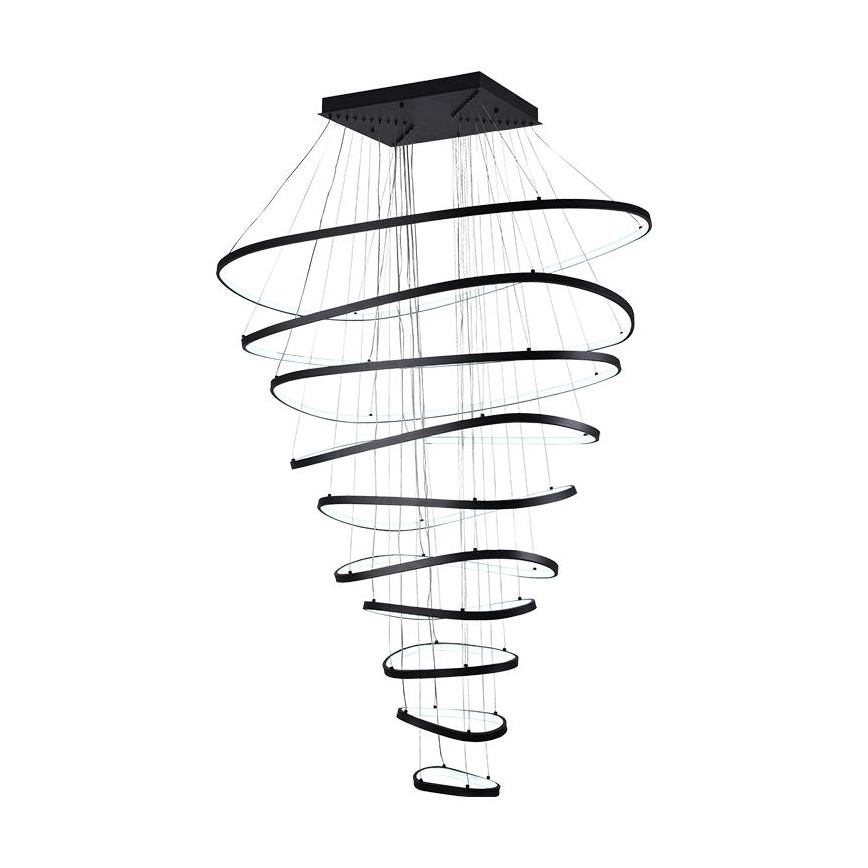 LED Prigušivi luster na sajli LED/370W/230V 3000-6500K + daljinski upravljač