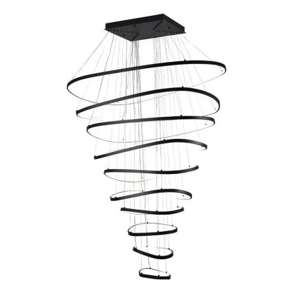 LED Prigušivi luster na sajli LED/370W/230V 3000-6500K + daljinski upravljač