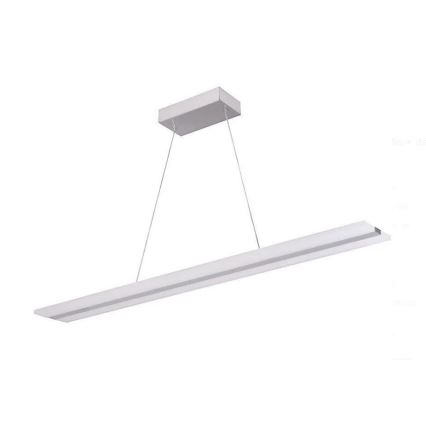 LED Prigušivi luster na sajli LED/40W/230V 3000-6500K bijela + daljinski upravljač