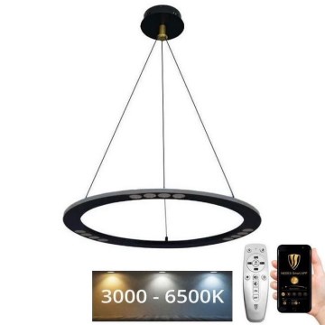 LED Prigušivi luster na sajli LED/40W/230V 3000-6500K + daljinski upravljač