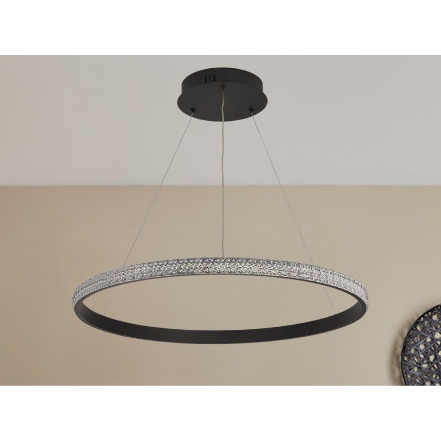 LED Prigušivi luster na sajli LED/40W/230V 3000-6500K + daljinski upravljač