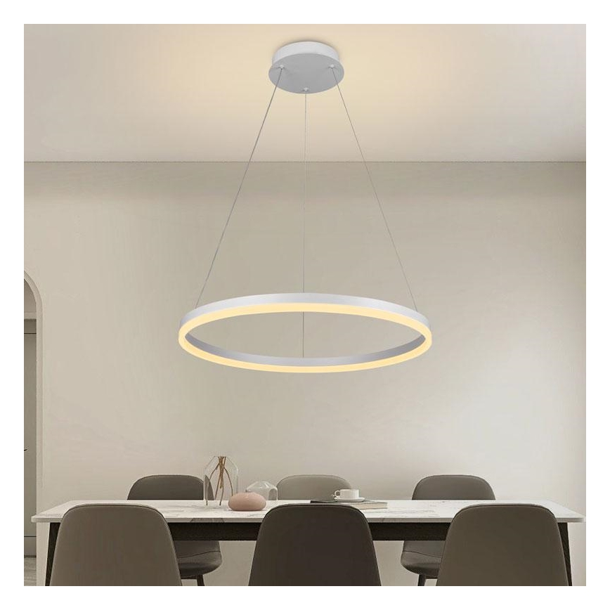 LED Prigušivi luster na sajli LED/42W/230V 3000-6500K + daljinski upravljač