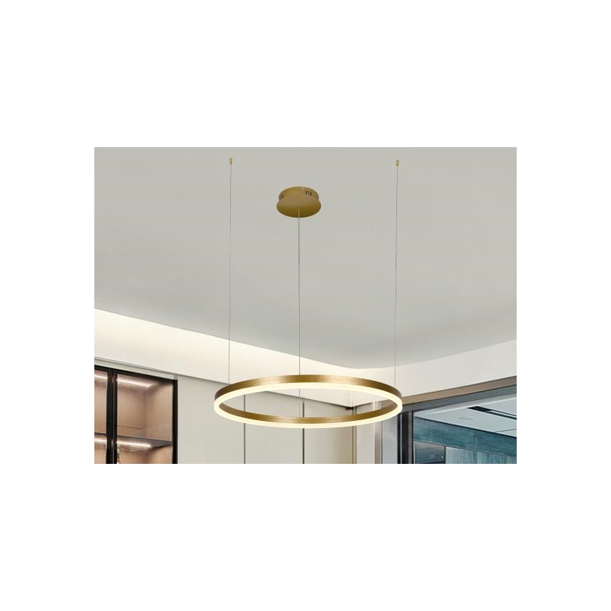 LED Prigušivi luster na sajli LED/42W/230V 3000-6500K + daljinski upravljač