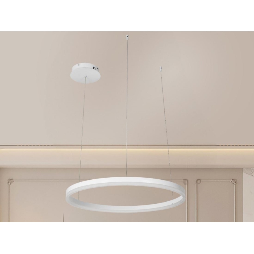 LED Prigušivi luster na sajli LED/42W/230V 3000-6500K + daljinski upravljač