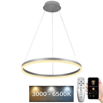 LED Prigušivi luster na sajli LED/42W/230V 3000-6500K pr. 60 cm + daljinski upravljač