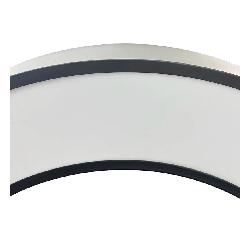 LED Prigušivi luster na sajli LED/45W/230V 3000-6500K crna + daljinski upravljač