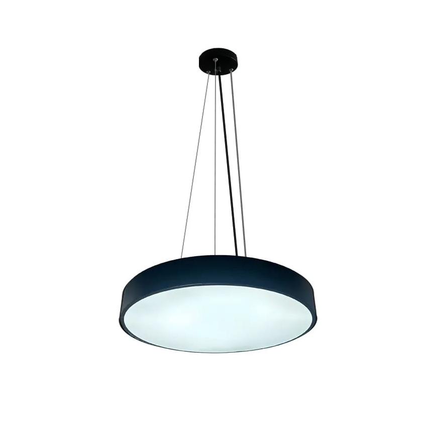 LED Prigušivi luster na sajli LED/50W/230V 3000-6500K crna + daljinski upravljač