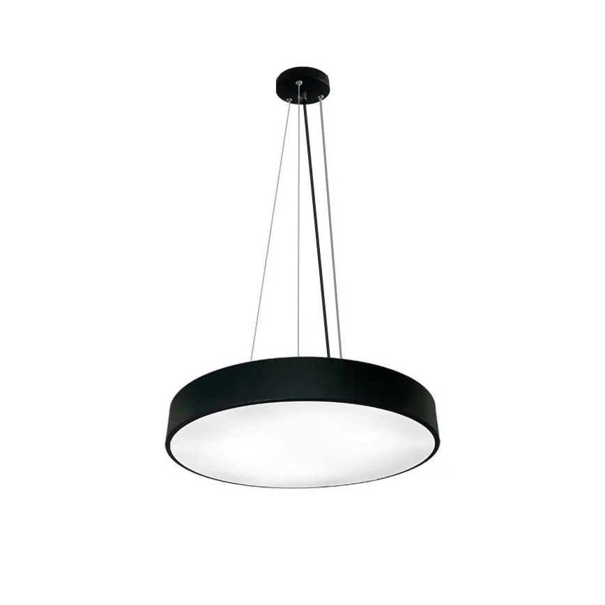 LED Prigušivi luster na sajli LED/50W/230V 3000-6500K crna + daljinski upravljač