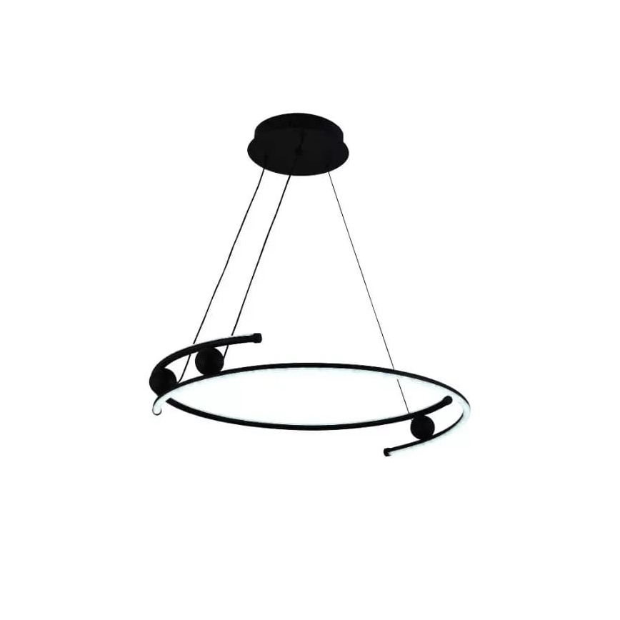 LED Prigušivi luster na sajli LED/50W/230V 3000-6500K + daljinski upravljač