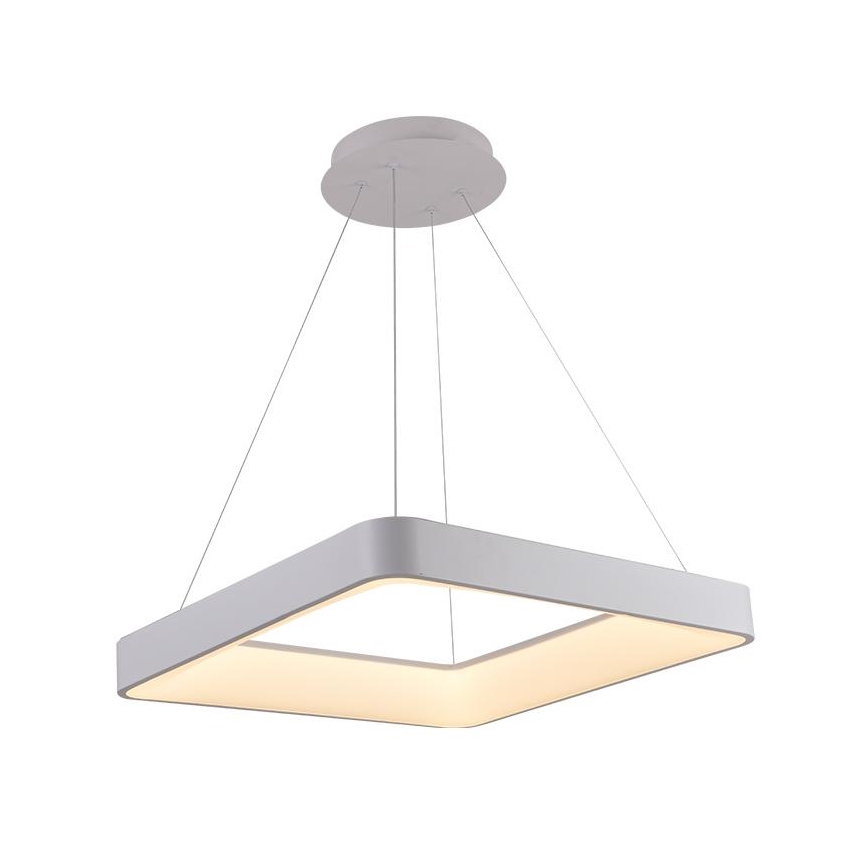 LED Prigušivi luster na sajli LED/55W/230V 3000-6500K bijela + daljinski upravljač