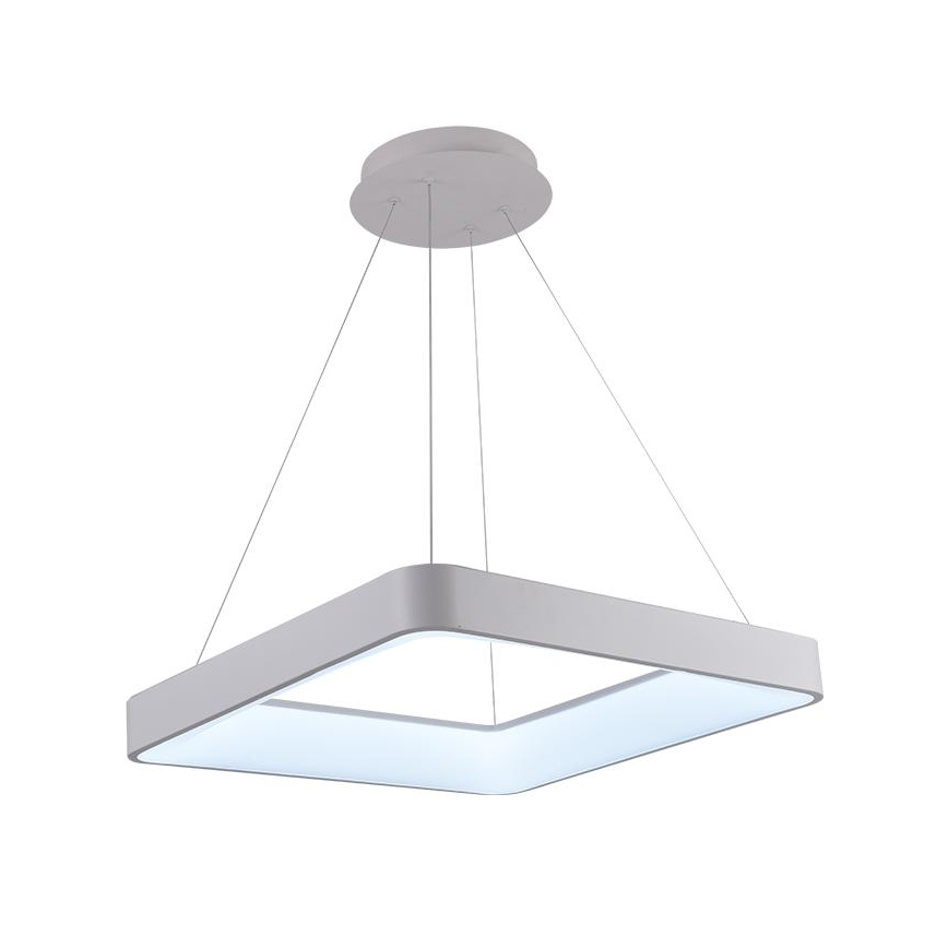 LED Prigušivi luster na sajli LED/55W/230V 3000-6500K bijela + daljinski upravljač