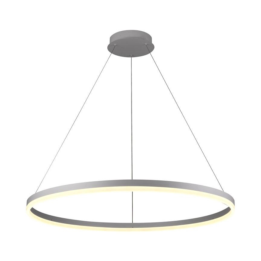 LED Prigušivi luster na sajli LED/55W/230V 3000-6500K pr. 80 cm + daljinski upravljač
