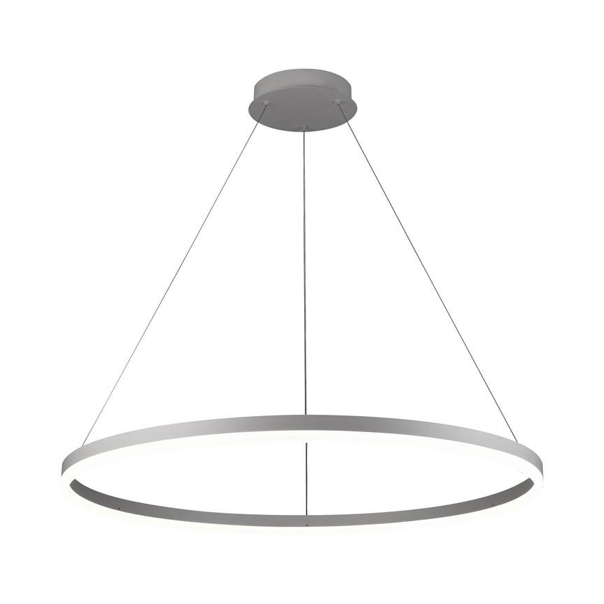 LED Prigušivi luster na sajli LED/55W/230V 3000-6500K pr. 80 cm + daljinski upravljač