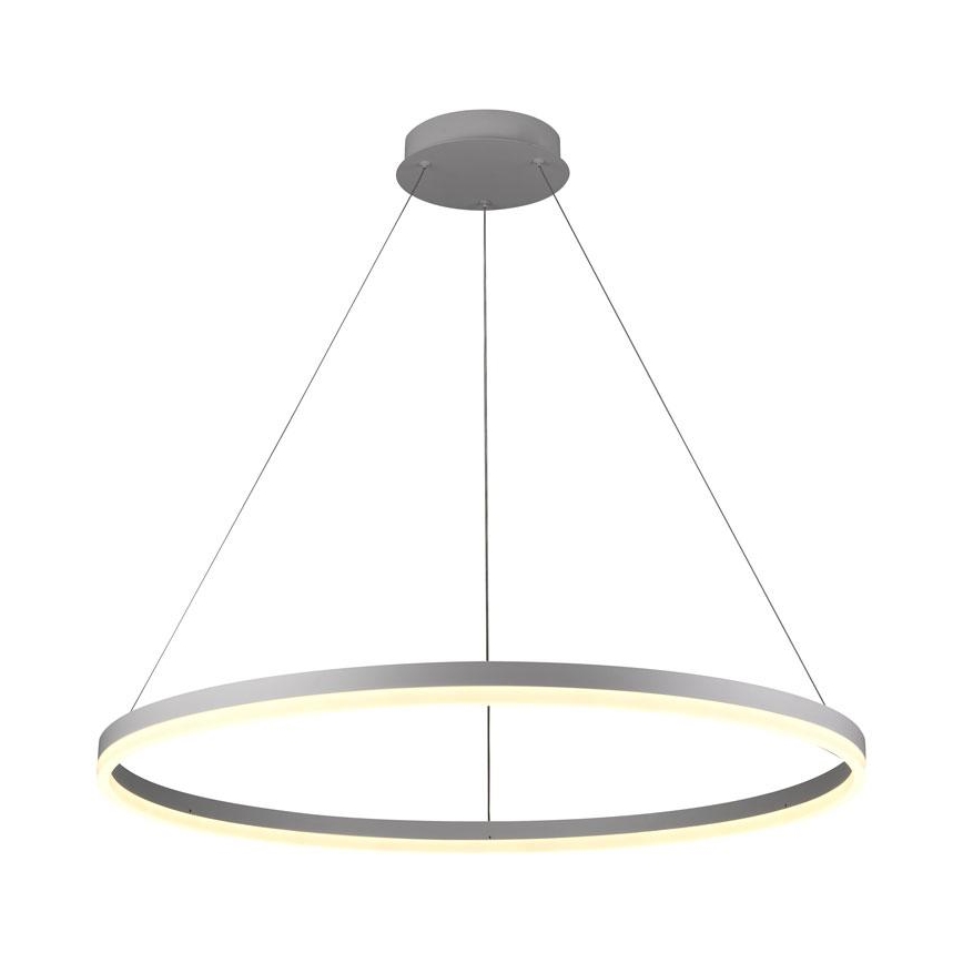 LED Prigušivi luster na sajli LED/55W/230V 3000-6500K pr. 80 cm + daljinski upravljač