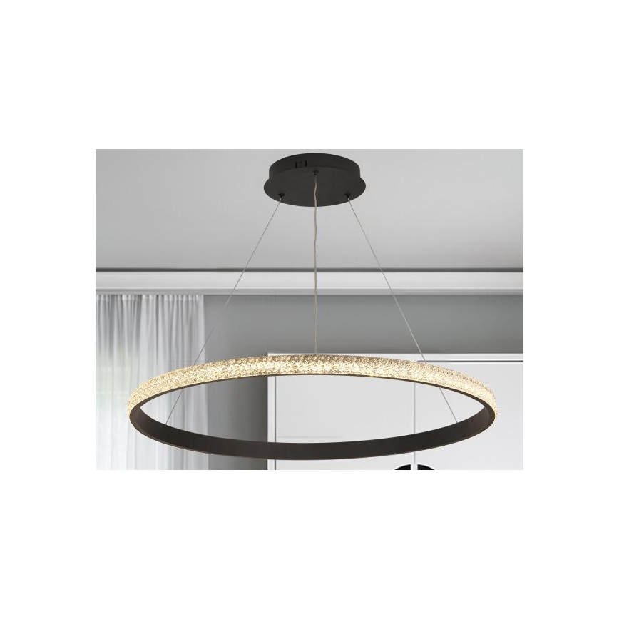 LED Prigušivi luster na sajli LED/55W/230V 3000-6500K + daljinski upravljač