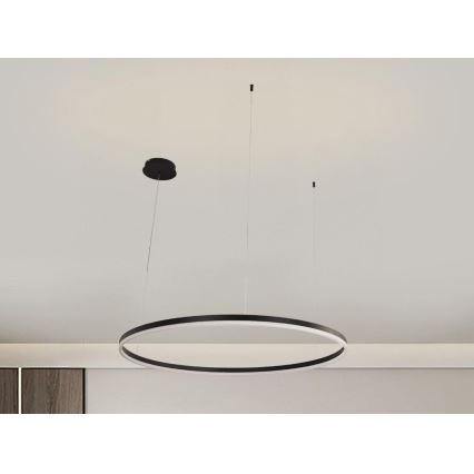 LED Prigušivi luster na sajli LED/55W/230V 3000-6500K + daljinski upravljač