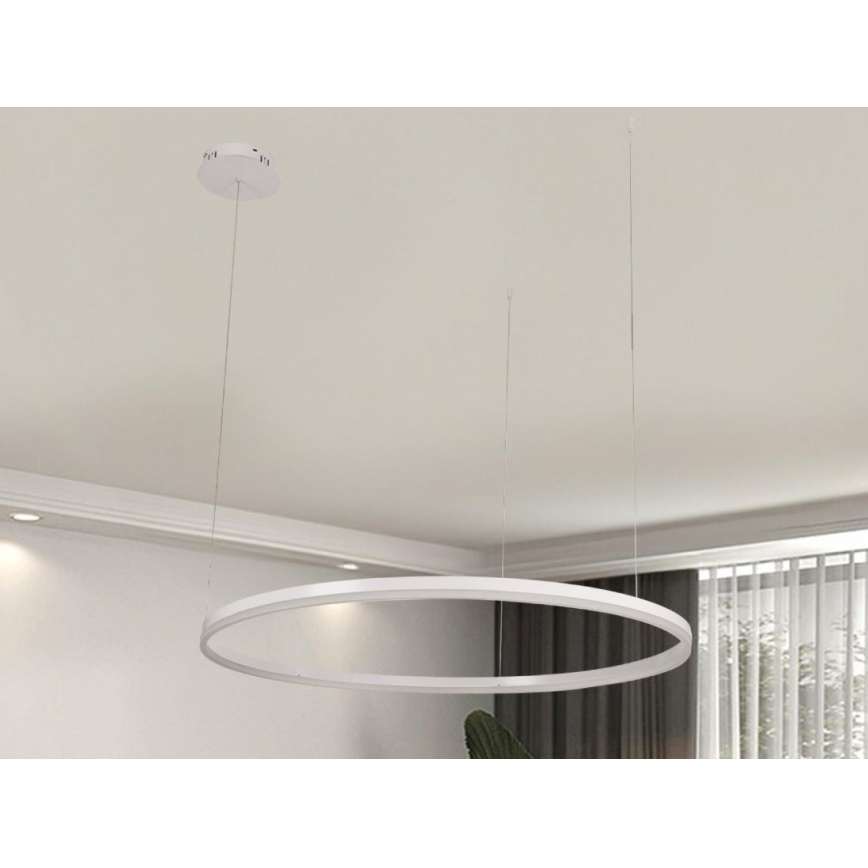 LED Prigušivi luster na sajli LED/55W/230V 3000-6500K + daljinski upravljač