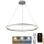 LED Prigušivi luster na sajli LED/55W/230V 3000-6500K pr. 80 cm + daljinski upravljač