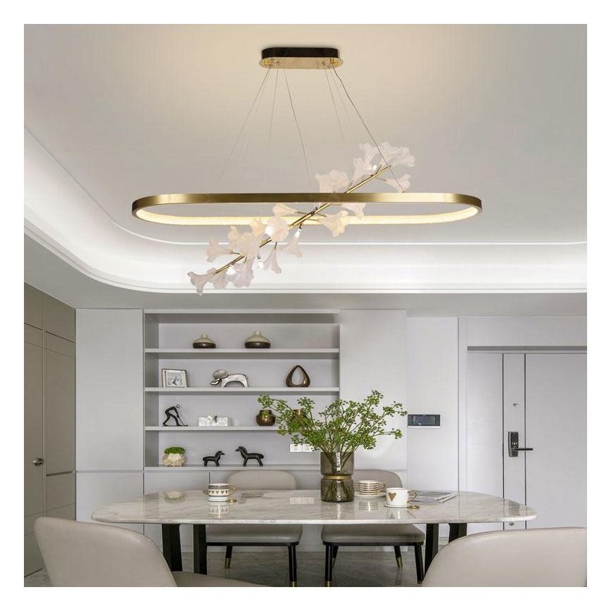 LED Prigušivi luster na sajli LED/65W/230V 3000-6500K + daljinski upravljač