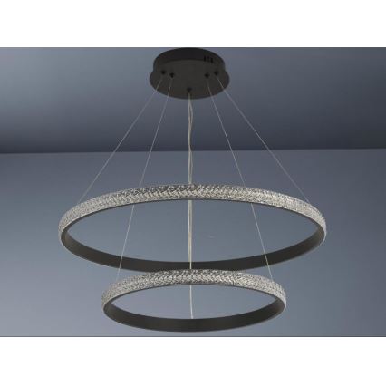 LED Prigušivi luster na sajli LED/65W/230V 3000-6500K + daljinski upravljač