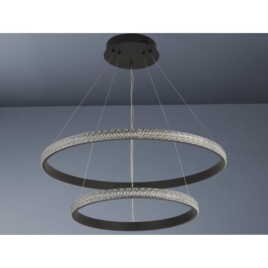LED Prigušivi luster na sajli LED/65W/230V 3000-6500K + daljinski upravljač