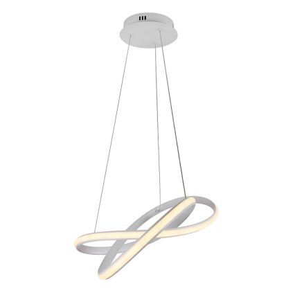 LED Prigušivi luster na sajli LED/70W/230V 3000-6500K bijela + daljinski upravljač