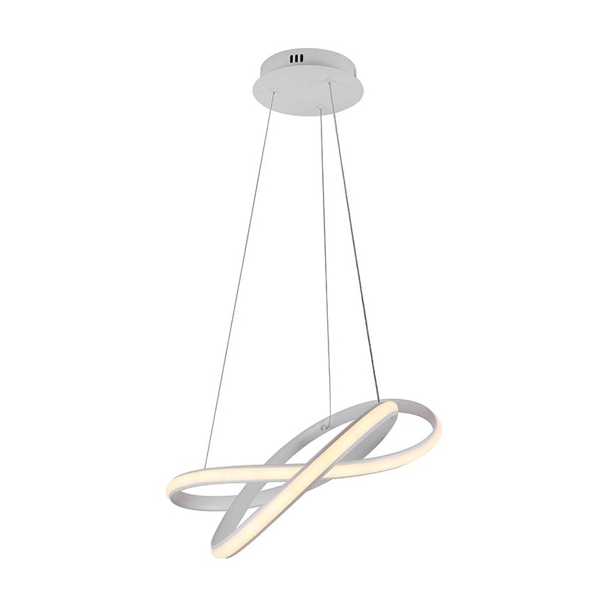 LED Prigušivi luster na sajli LED/70W/230V 3000-6500K bijela + daljinski upravljač