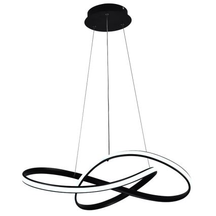LED Prigušivi luster na sajli LED/70W/230V 3000-6500K pr. 55 cm + daljinski upravljač