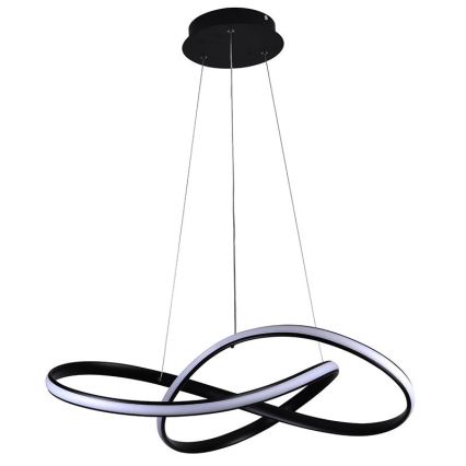 LED Prigušivi luster na sajli LED/70W/230V 3000-6500K pr. 55 cm + daljinski upravljač