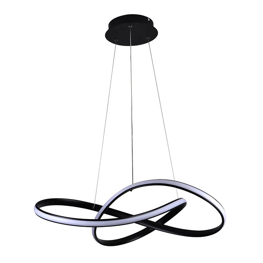 LED Prigušivi luster na sajli LED/70W/230V 3000-6500K pr. 55 cm + daljinski upravljač