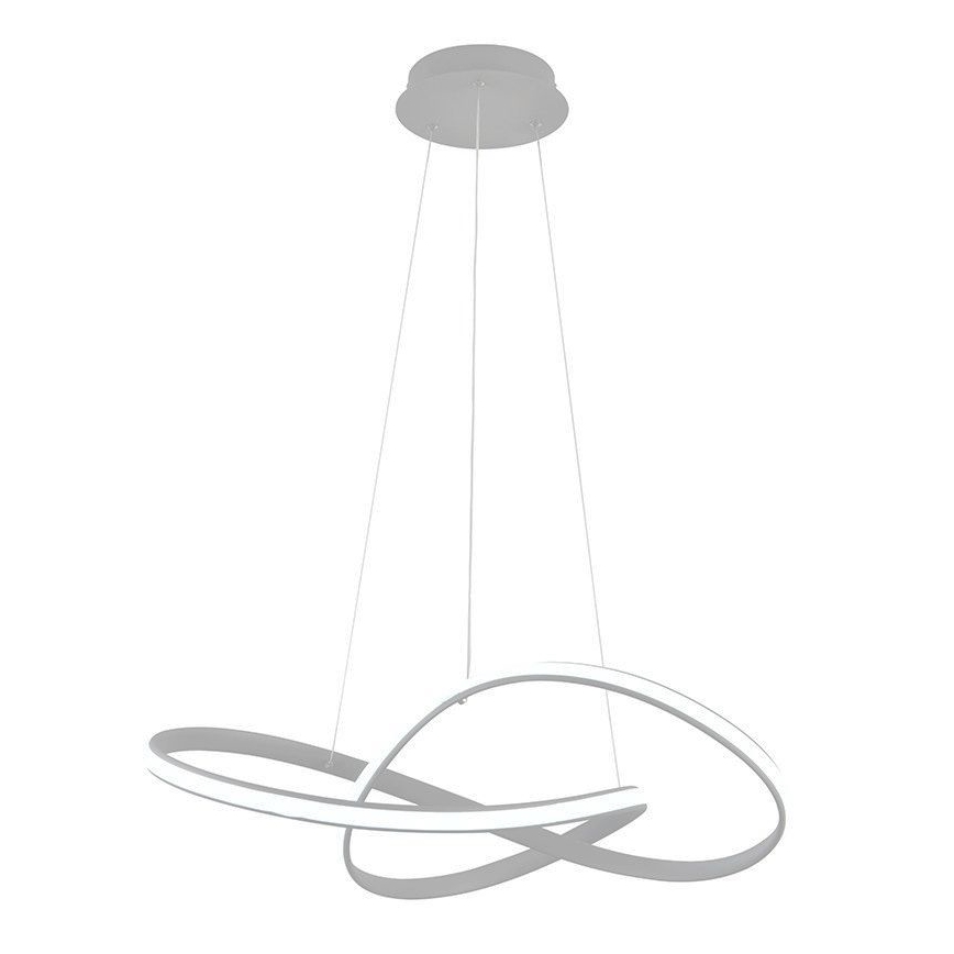 LED Prigušivi luster na sajli LED/70W/230V 3000-6500K pr. 55 cm + daljinski upravljač