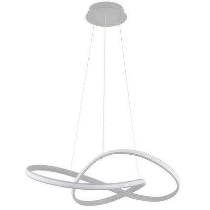 LED Prigušivi luster na sajli LED/70W/230V 3000-6500K pr. 55 cm + daljinski upravljač