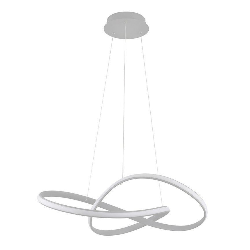 LED Prigušivi luster na sajli LED/70W/230V 3000-6500K pr. 55 cm + daljinski upravljač