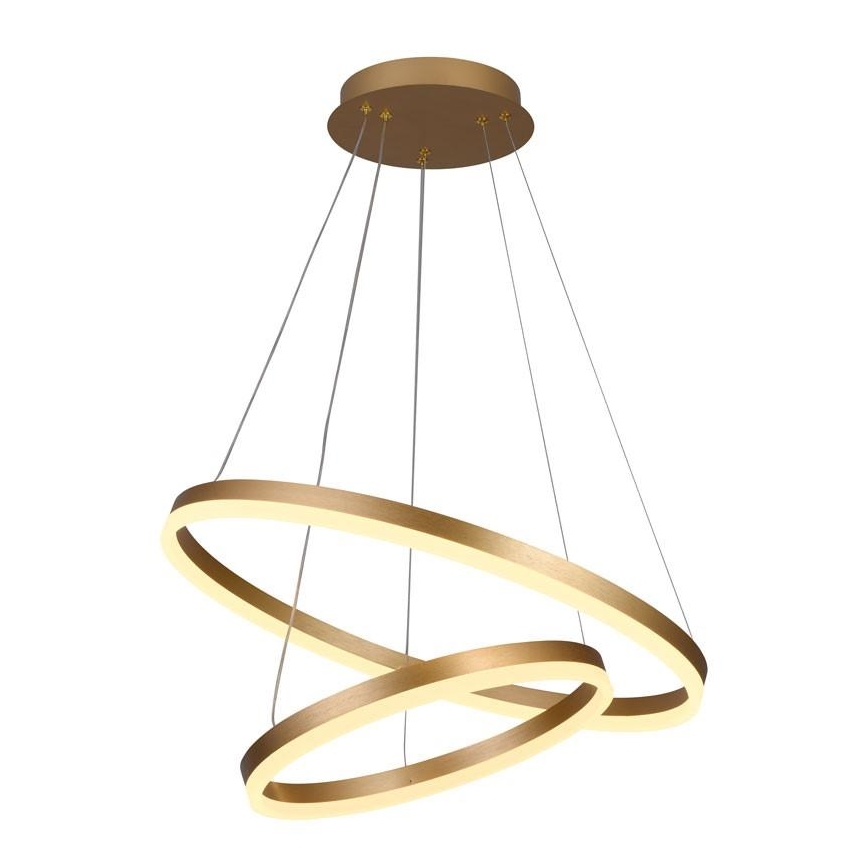 LED Prigušivi luster na sajli LED/70W/230V 3000-6500K pr. 60 cm + daljinski upravljač