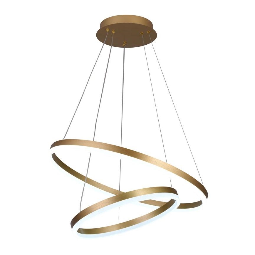 LED Prigušivi luster na sajli LED/70W/230V 3000-6500K pr. 60 cm + daljinski upravljač