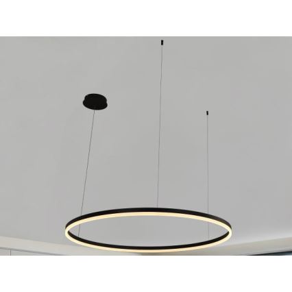 LED Prigušivi luster na sajli LED/72W/230V 3000-6500K + daljinski upravljač
