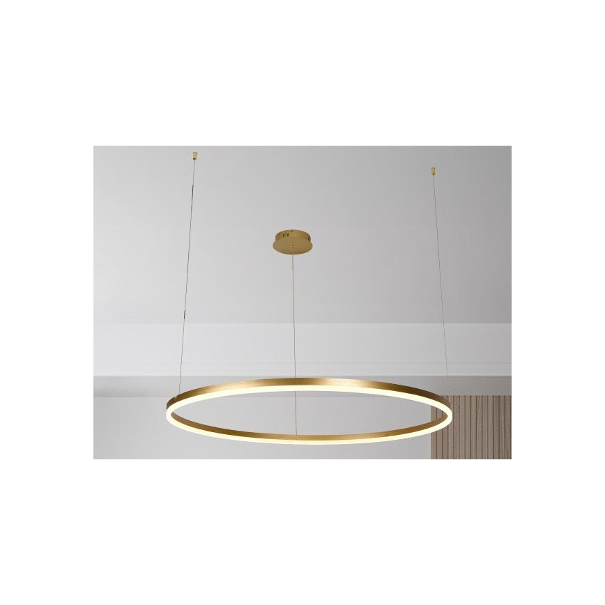LED Prigušivi luster na sajli LED/72W/230V 3000-6500K + daljinski upravljač