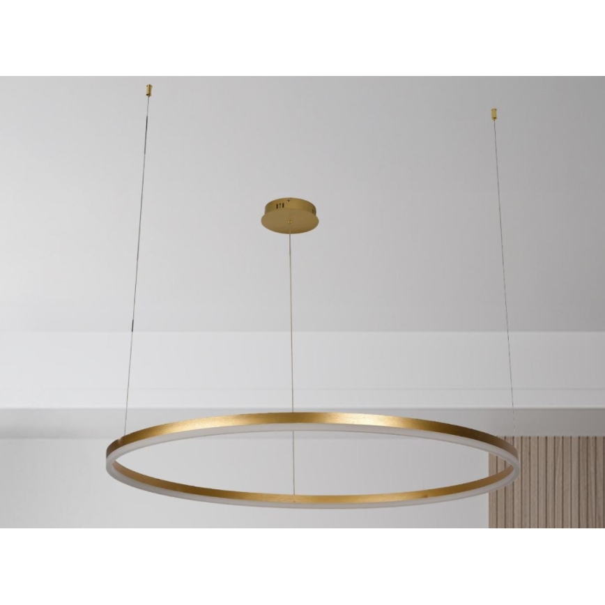 LED Prigušivi luster na sajli LED/72W/230V 3000-6500K + daljinski upravljač