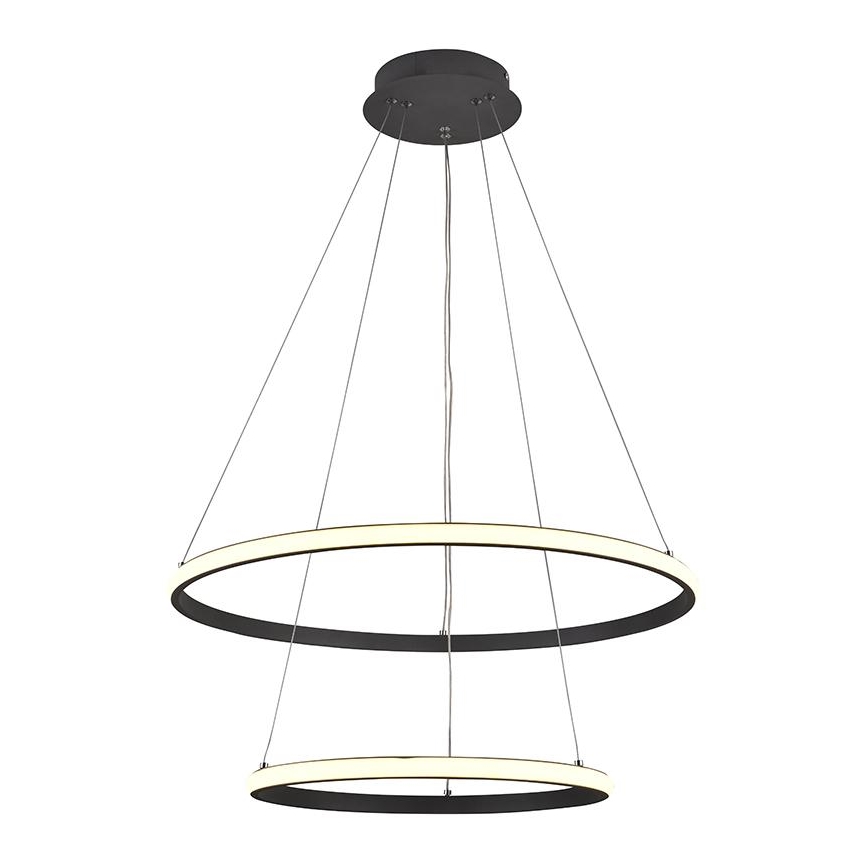 LED Prigušivi luster na sajli LED/75W/230V 3000-6500K + daljinski upravljač