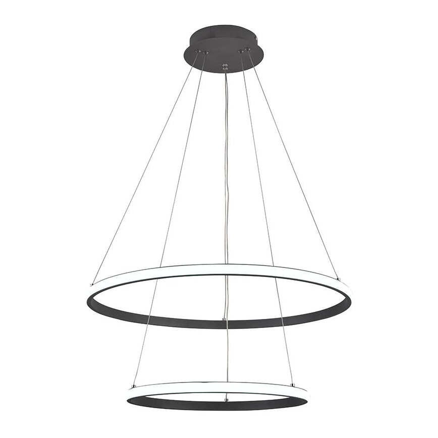 LED Prigušivi luster na sajli LED/75W/230V 3000-6500K + daljinski upravljač