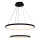 LED Prigušivi luster na sajli LED/75W/230V 3000-6500K pr. 60 cm + daljinski upravljač
