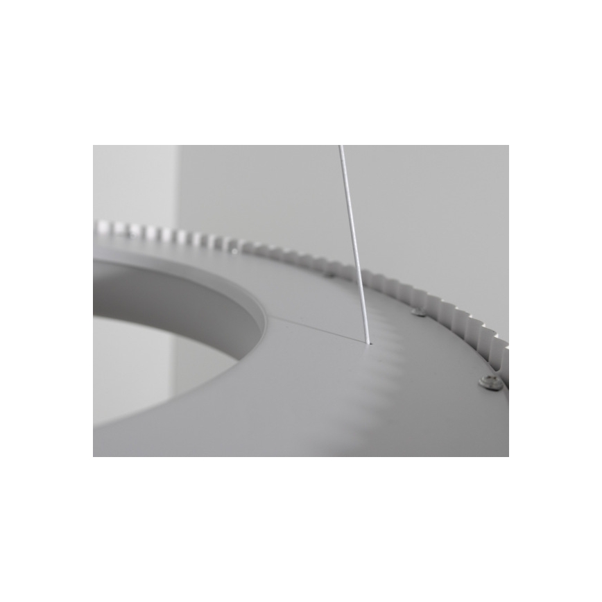 LED luster na sajli s mogućnošću prigušivanja LED/75W/230V 3000-6500K, promjer 49 cm + daljinski upravljač