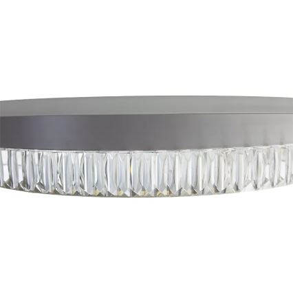 LED Prigušivi kristalni luster na sajli LED/80W/230V 3000-6500K bijela + daljinski upravljač