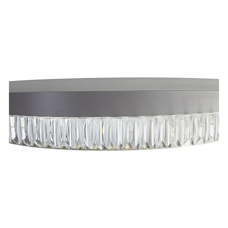 LED Prigušivi kristalni luster na sajli LED/80W/230V 3000-6500K bijela + daljinski upravljač