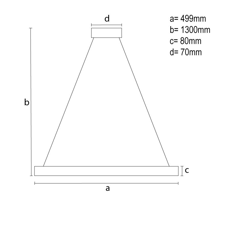 LED Prigušivi kristalni luster na sajli LED/80W/230V 3000-6500K bijela + daljinski upravljač